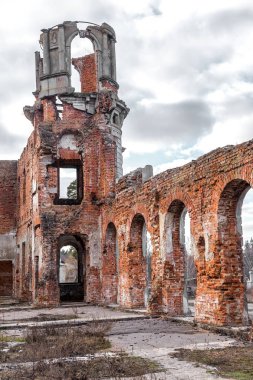 Jitomir, Ukrayna bir antik kale Tereshchenko toprak kalıntıları. 20. yüzyılın başlarında Rusya Devrimi sırasında proletaryanın Vandallar tarafından yok güzel eski kale. Vandalizm ve İklim erozyon kaleden daha da imha