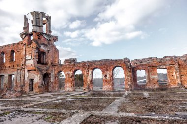 Jitomir, Ukrayna bir antik kale Tereshchenko toprak kalıntıları. 20. yüzyılın başlarında Rusya Devrimi sırasında proletaryanın Vandallar tarafından yok güzel eski kale. Vandalizm ve İklim erozyon kaleden daha da imha