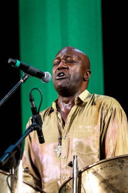 Odessa, Ukrayna - 8 Haziran 2013: Geleneksel uluslararası müzik Caz Festivali Jazzfest 