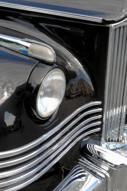 Odessa, Ukrayna - 10 Haziran 2011: geleneksel sergi geri efsanevi lüks retro otomobil, sanat, odessa, Ukrayna potemkin merdivenleri 10 Haziran 2011 tarihinde dünyanın her yerinden en iyi örnekleri.
