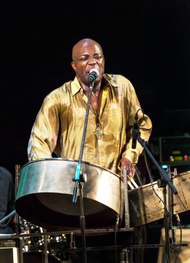 Odessa, Ukrayna - 8 Haziran 2013: Geleneksel uluslararası müzik Caz Festivali Jazzfest 