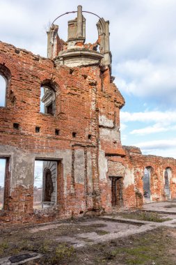 Jitomir, Ukrayna bir antik kale Tereshchenko toprak kalıntıları. 20. yüzyılın başlarında Rusya Devrimi sırasında proletaryanın Vandallar tarafından yok güzel eski kale. Vandalizm ve İklim erozyon kaleden daha da imha