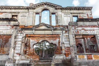 Jitomir, Ukrayna bir antik kale Tereshchenko toprak kalıntıları. 20. yüzyılın başlarında Rusya Devrimi sırasında proletaryanın Vandallar tarafından yok güzel eski kale. Vandalizm ve İklim erozyon kaleden daha da imha