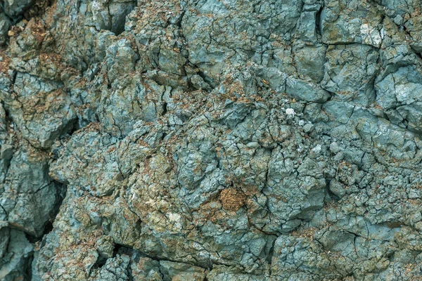 蓝色粘土的地质沉积 蓝色粘土是一种罕见的天然化妆品 钻石矿床的一个标志 与钻石管有关 天然地质财富 — 图库照片