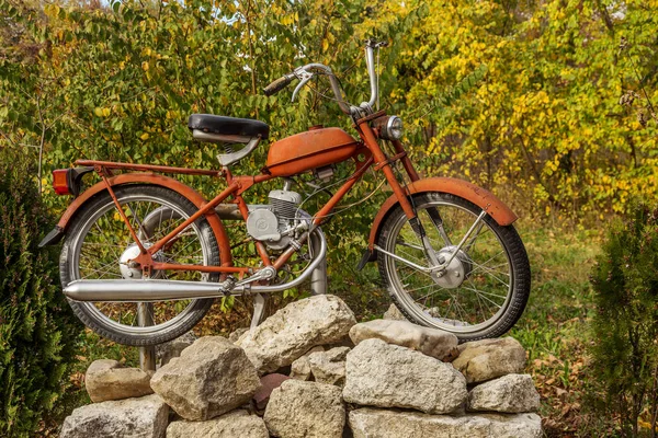 Varna Bulgaria November 2015 Unique Retro Motorcycle Exhibition Bulgarian Collectors — Stock Photo, Image