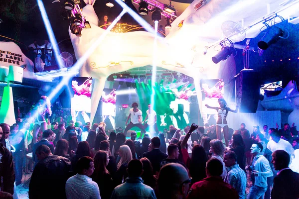 Odessa Juni Nachtclub Presenteert Een Nieuw Modern Licht Toon Nieuwe — Stockfoto
