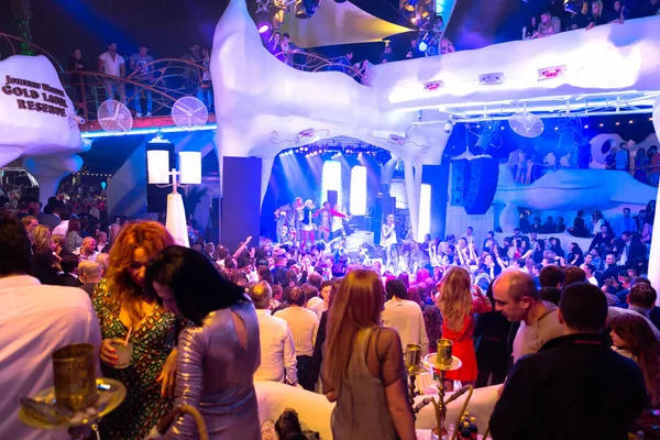 Odessa Giugno Nightclub Presenta Nuovo Spettacolo Luce Moderna Nuovo Intrattenimento — Foto Stock