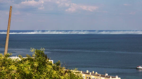 Odessa Ukraine Jul 2018 Exercício Marítimo Multinacional Sea Breeze 2018 — Fotografia de Stock