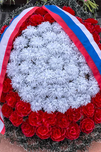 Simferopol Red Crimea May 2015 Opening Memorial Victims Fascism Site — Stock Photo, Image