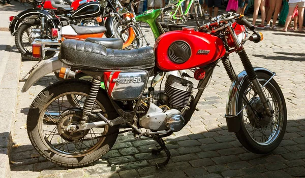 Odessa Ukraine August 2017 Unique Models Motorcycles Demonstrated Traditional Exhibition — Stock Photo, Image