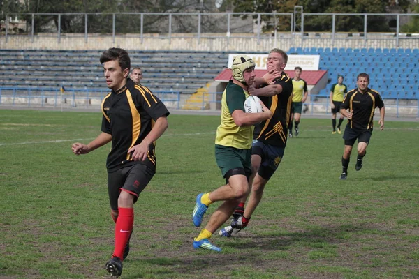 Odessa Ukraina September 2018 Finallekarna Starkaste Lag För Rugby Mästerskapet — Stockfoto