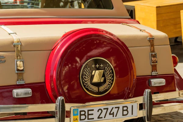 Οδησσός Ουκρανία Αυγούστου 2017 Μοναδικά Μοντέλα Αυτοκινήτων Εμφανίζονται Στην Παραδοσιακή — Φωτογραφία Αρχείου