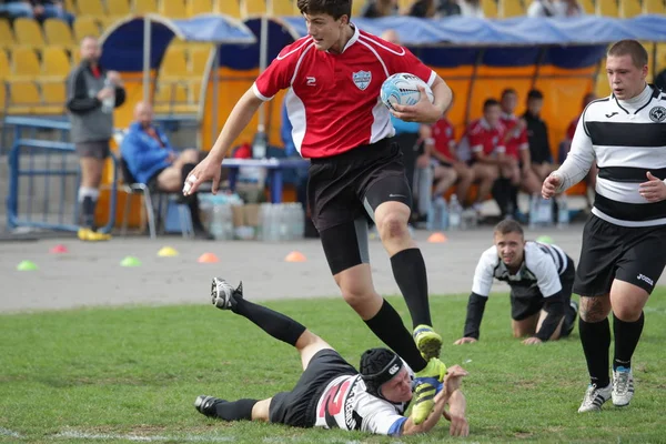 Odessa Ukraina September 2018 Finallekarna Starkaste Lag För Rugby Mästerskapet — Stockfoto