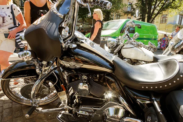 Odessa Ukraine August 2017 Unique Models Motorcycles Demonstrated Traditional Exhibition — Stock Photo, Image