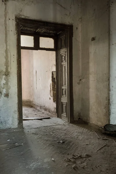 Interior Místico Ruinas Edificio Abandonado Ruinas Antiguo Edificio Del Siglo —  Fotos de Stock