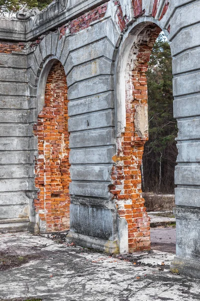 Ruinas Antiguo Castillo Terrateniente Tereshchenko Zhitomir Ucrania Hermoso Castillo Viejo — Foto de Stock