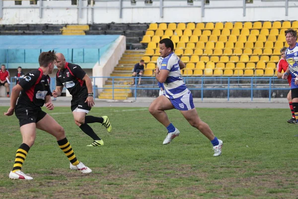 Odessa Ukraine Septembre 2018 Derniers Matchs Des Meilleures Équipes Rugby — Photo