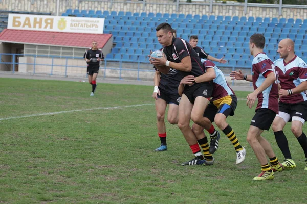 Odessa Ukraine September 2018 Final Games Strongest Teams Rugby Championship — Stock Photo, Image