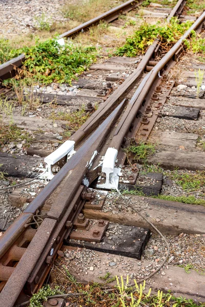 Spoorweg Knooppunten Knooppunt Van Spoorwegen Van Oekraïne Vervoer Van Spoorweginfrastructuur — Stockfoto