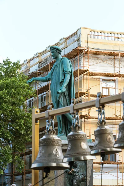 Kleine Bronzen Christelijk Orthodoxe Kerkklokken — Stockfoto