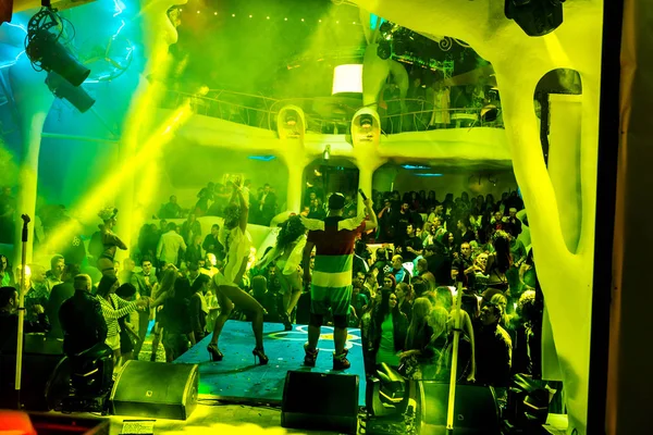 Odessa Juni Nachtklub Präsentiert Eine Neue Moderne Lichtshow Neue Unterhaltung — Stockfoto