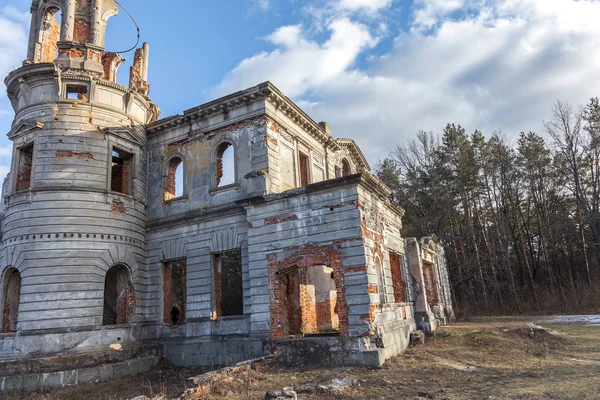 Ruinen Einer Alten Burg Tereschtschenko Grundbesitzer Zhitomir Ukraine Schöne Alte — Stockfoto
