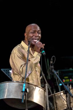 Odessa, Ukrayna - 8 Haziran 2013: Geleneksel uluslararası müzik Caz Festivali Jazzfest 