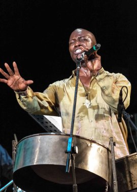 Odessa, Ukrayna - 8 Haziran 2013: Geleneksel uluslararası müzik Caz Festivali Jazzfest 