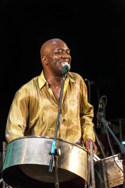 Odessa, Ukrayna - 8 Haziran 2013: Geleneksel uluslararası müzik Caz Festivali Jazzfest 