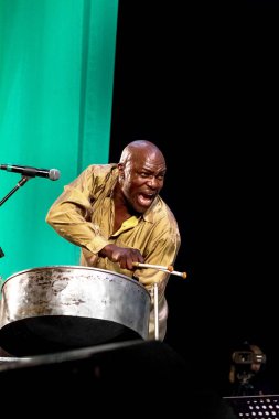 Odessa, Ukrayna - 8 Haziran 2013: Geleneksel uluslararası müzik Caz Festivali Jazzfest 