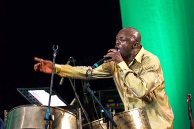 Odessa, Ukrayna - 8 Haziran 2013: Geleneksel uluslararası müzik Caz Festivali Jazzfest 