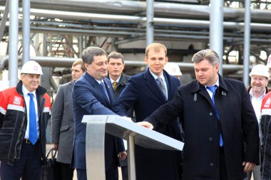 Odessa, Ukrayna - 29 Mart: işadamı sergei kurchenko odessa rafineri aldım. Şimdi uluslararası bir kaçak üzerinde 29 Mart 2013 yılında odessa, Ukrayna Ukrayna yeni hükümeti darbeden sonra.
