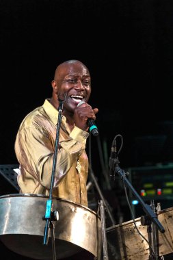 Odessa, Ukrayna - 8 Haziran 2013: Geleneksel uluslararası müzik Caz Festivali Jazzfest 