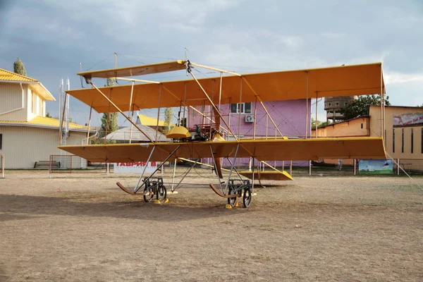 Odessa Ucrânia Setembro 2012 Antiga Aeronáutica Veterana Avião Início Século — Fotografia de Stock