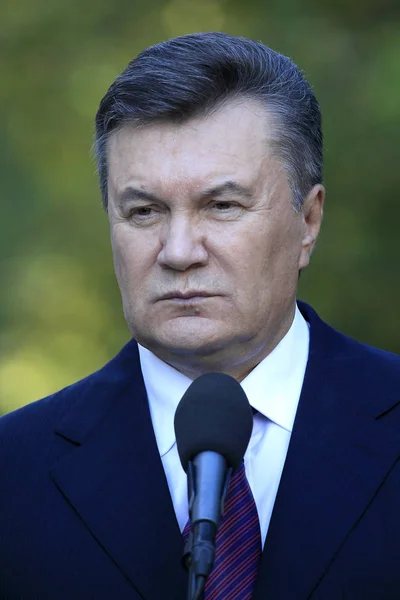 Odessa Oktober President Ukraina Viktor Janukovitj Hans Arbetsbesök Odessa Oktober — Stockfoto