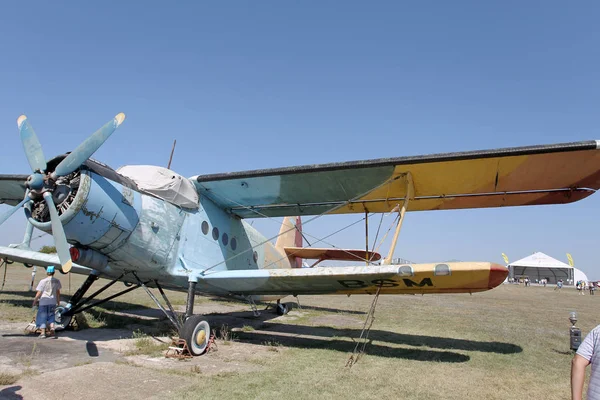 Odessa Ucrania Junio 2013 Famoso Avión Antiguo Solo Soviético Durante —  Fotos de Stock