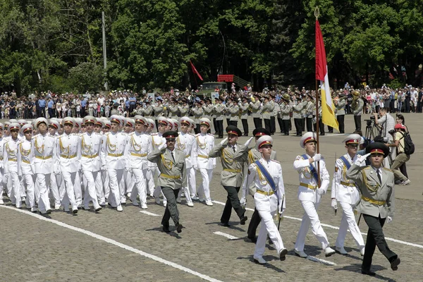 Odessa Maja Zdarzenia Dla Upamiętnienia Rocznicy Zwycięstwa Wojny Światowej Uroczysty — Zdjęcie stockowe