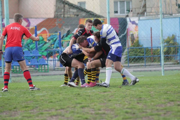 Odessa Ukraina September 2018 Finallekarna Starkaste Lag För Rugby Mästerskapet — Stockfoto