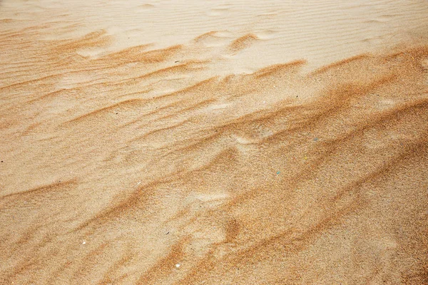 Schöner Großer Gelber Wüstensand Strand Sanddünen Der Einsamen Wüste — Stockfoto