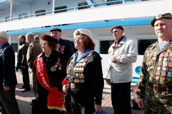 Odessa Ukraine October 2010 Ship Friendship Marschal Koshevoy World War — Stock Photo, Image