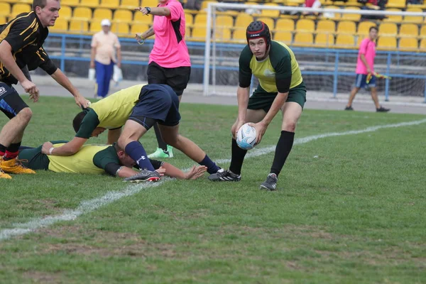 Odessa Ukraine September 2018 Final Games Strongest Teams Rugby Championship — Stock Photo, Image
