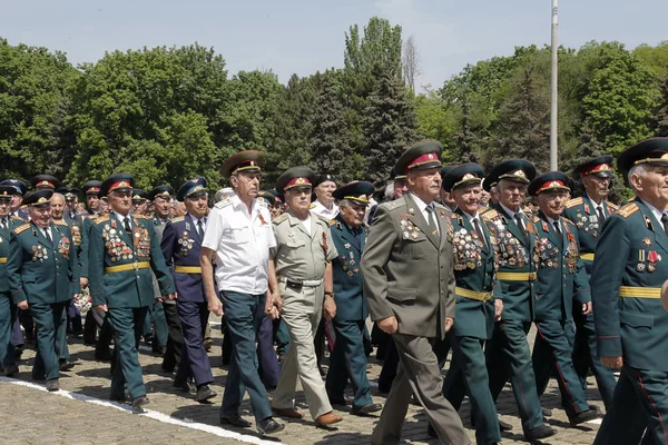 Odessa Maio Eventos Para Comemorar Aniversário Vitória Segunda Guerra Mundial — Fotografia de Stock