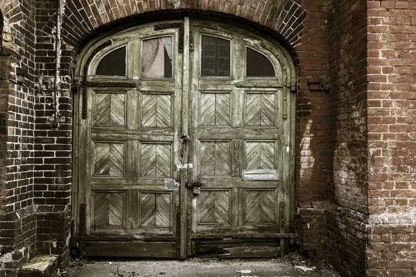 Staré Dveře Chudinské Čtvrti Starověké Vintage Dřevěné Staré Zdi Stopy — Stock fotografie