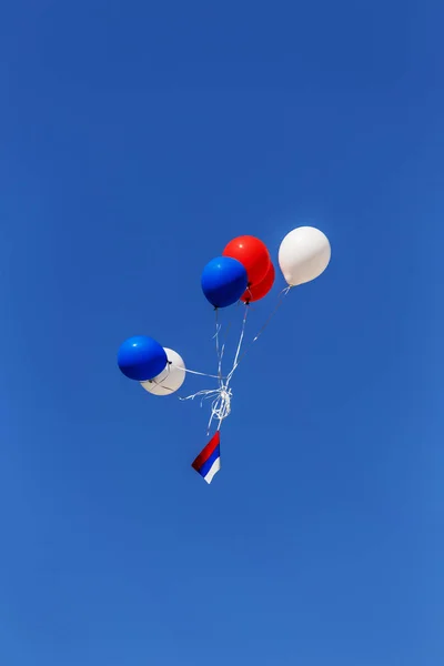 Festive Gagné Des Ballons Gonflables Comme Décoration Festival Enfants Ballons — Photo