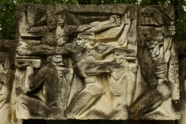 Bulgaria Dobruansk 2017 Abandoned Monument Romanian Communist Revolutionary Dimitar Donchev — Stock Photo, Image