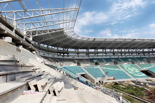 Odessa Ukraine August 2011 Unique High Tech Construction Modern Stadium — Stock Photo, Image