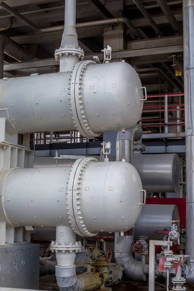 Oděsa Ukrajina Březen 2013 Petrochemii Rafinerie Lukoil Oděse Fragmenty Chemické — Stock fotografie