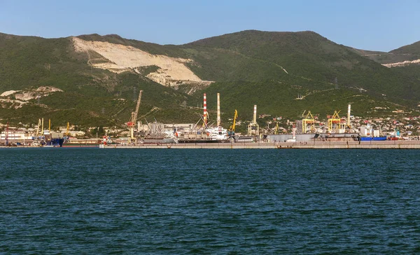 Novorossiysk Russie Mai 2018 Port Novorossiysk Période Blocus Économique Sanctions — Photo