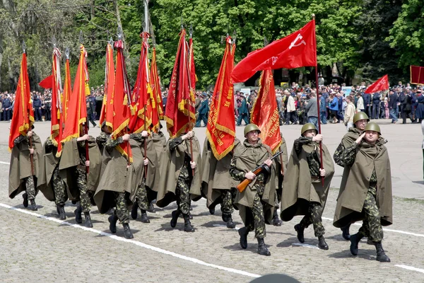 オデッサ 大祖国戦争の勝利の記念日を記念するイベント 兵士の勝利 2012年オデッサ ウクライナ — ストック写真