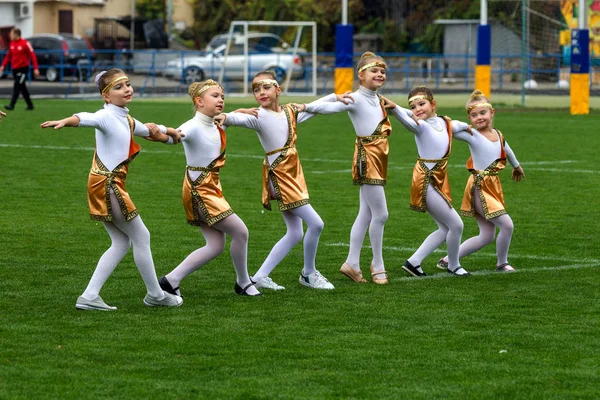 Odessa Ukraine Octobre 2017 Enfants Sur Scène Les Jeunes Enfants — Photo